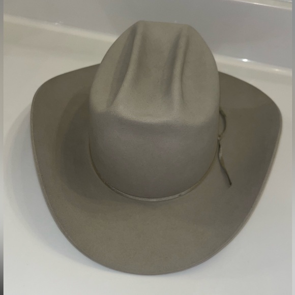 stetson 3x 1968 beaver cowboy hat Vintage With Original Receipt And Note - Picture 2 of 9